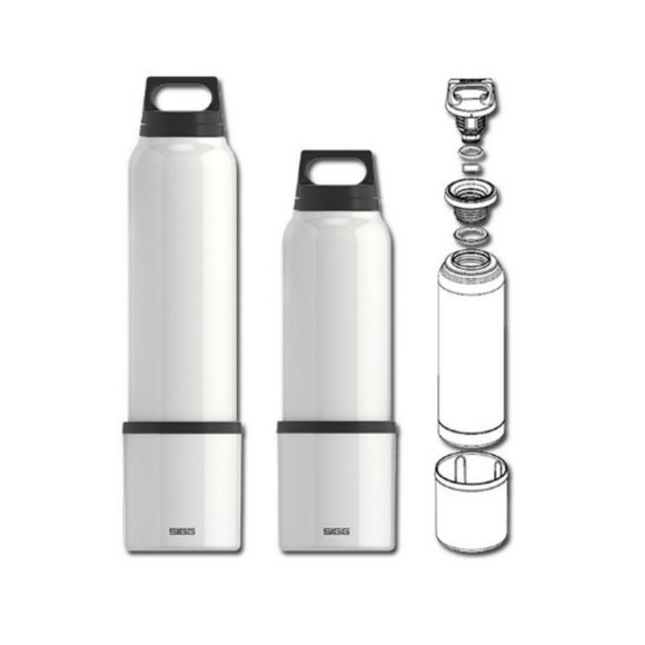 SIGG .75l Thermo Bottle with Removable Mug- WHITE - Picture 6 of 6